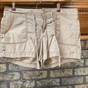 Women's Tan Casual Shorts